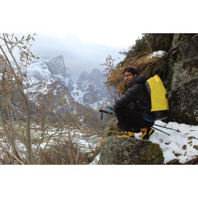 GarSport Alpine Route MID Outdoor WP Siyah/Sarı VIBRAM Waterproof Bot