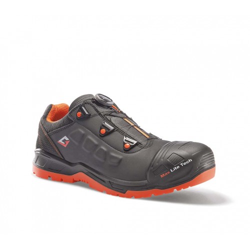 GarSport Ghost Low 3 S3 Siyah/Turuncu BOA Ayakkabı