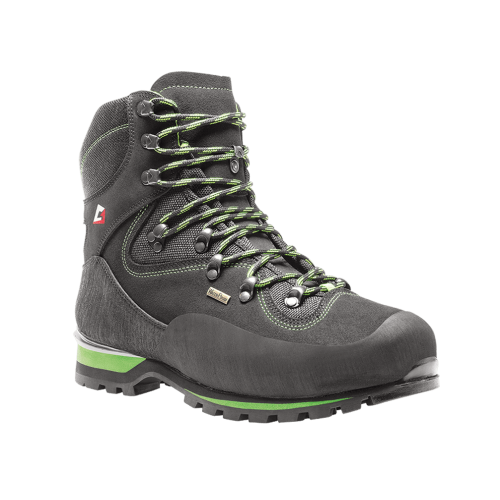 GarSport Alpine Route Mid W3 WR S3 Siyah/Flu Yeşil VIBRAM Waterproof Bot